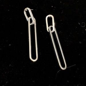 silver Premier Designs Linear earrings